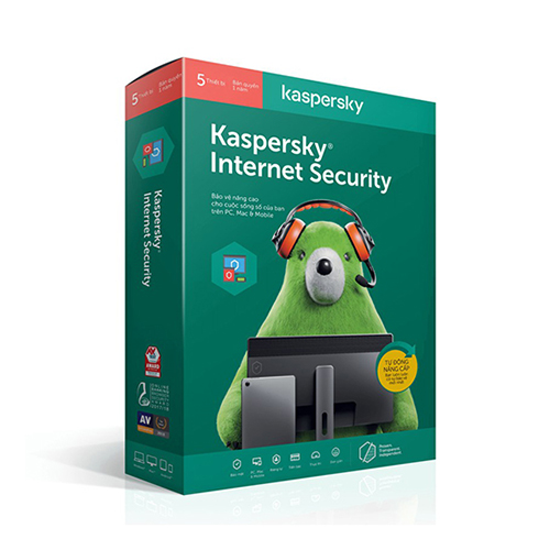 Kaspersky Internet Security 5PC (1 năm)